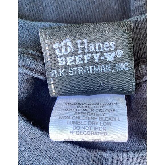 Y2K 2011 Harley Davidson Black T-Shirt Smoky  Mountain HD Chopper Factory USA XL - Picture 7 of 8